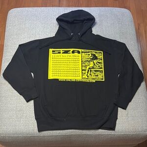 SZA Hoodie medium SOS North American tour Can’t see I’m blind-Online Ceramics